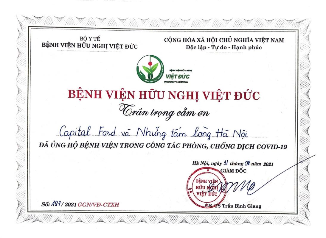 Những hoạt động từ thiện của Capital Ford